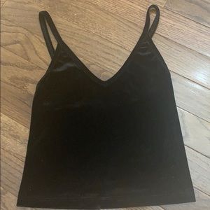 RARE brandy Melville velvet tank top